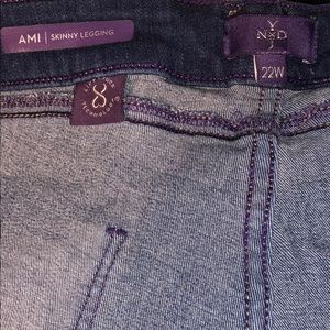 GUC NYDJ Ami skinny leggings size 22W